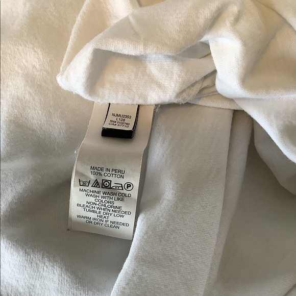 Kate Spade Daytripper White Tee Size Large - Picture 3 of 3